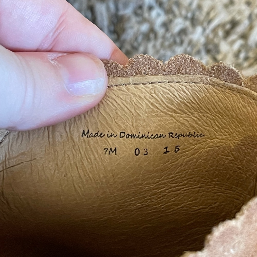 Jack Rogers Suede Heeled Ankle Boots - Picture 10 of 10